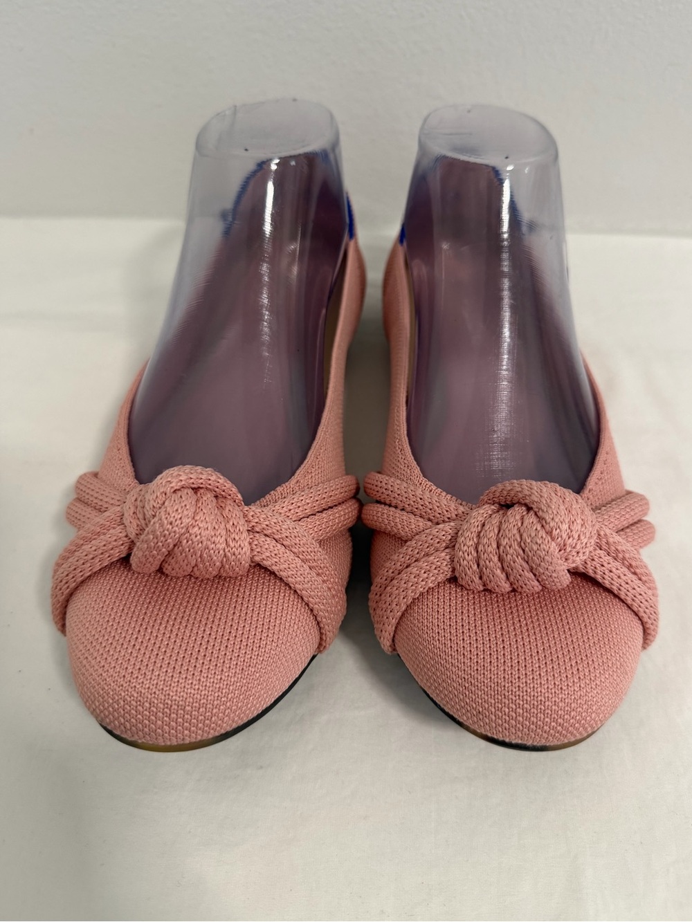 Rothy’s The Knot Ballet Flat pink shoes round point Size 8.5 - Picture 3 of 12